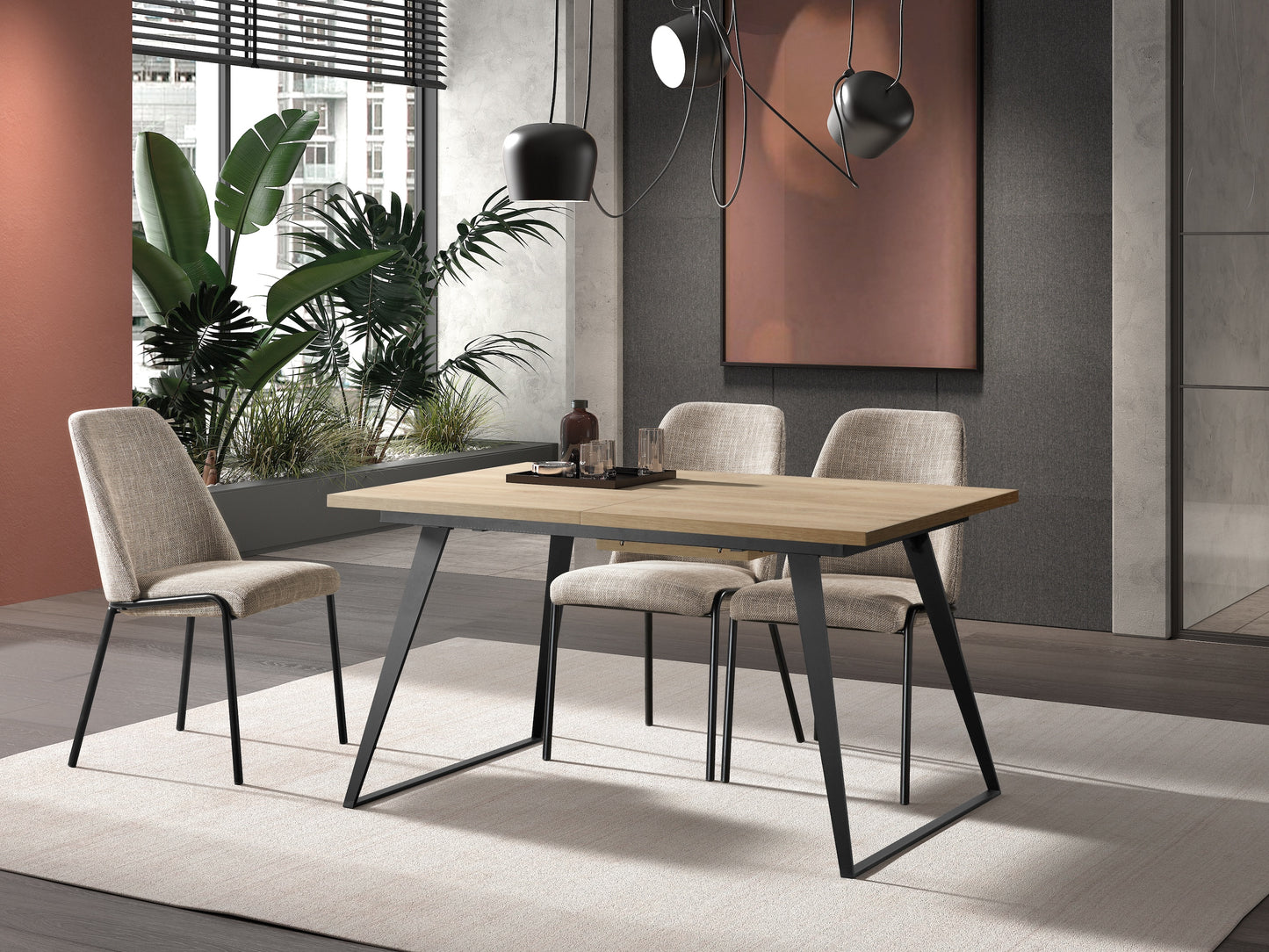 Mesa comedor extensible Goodwood