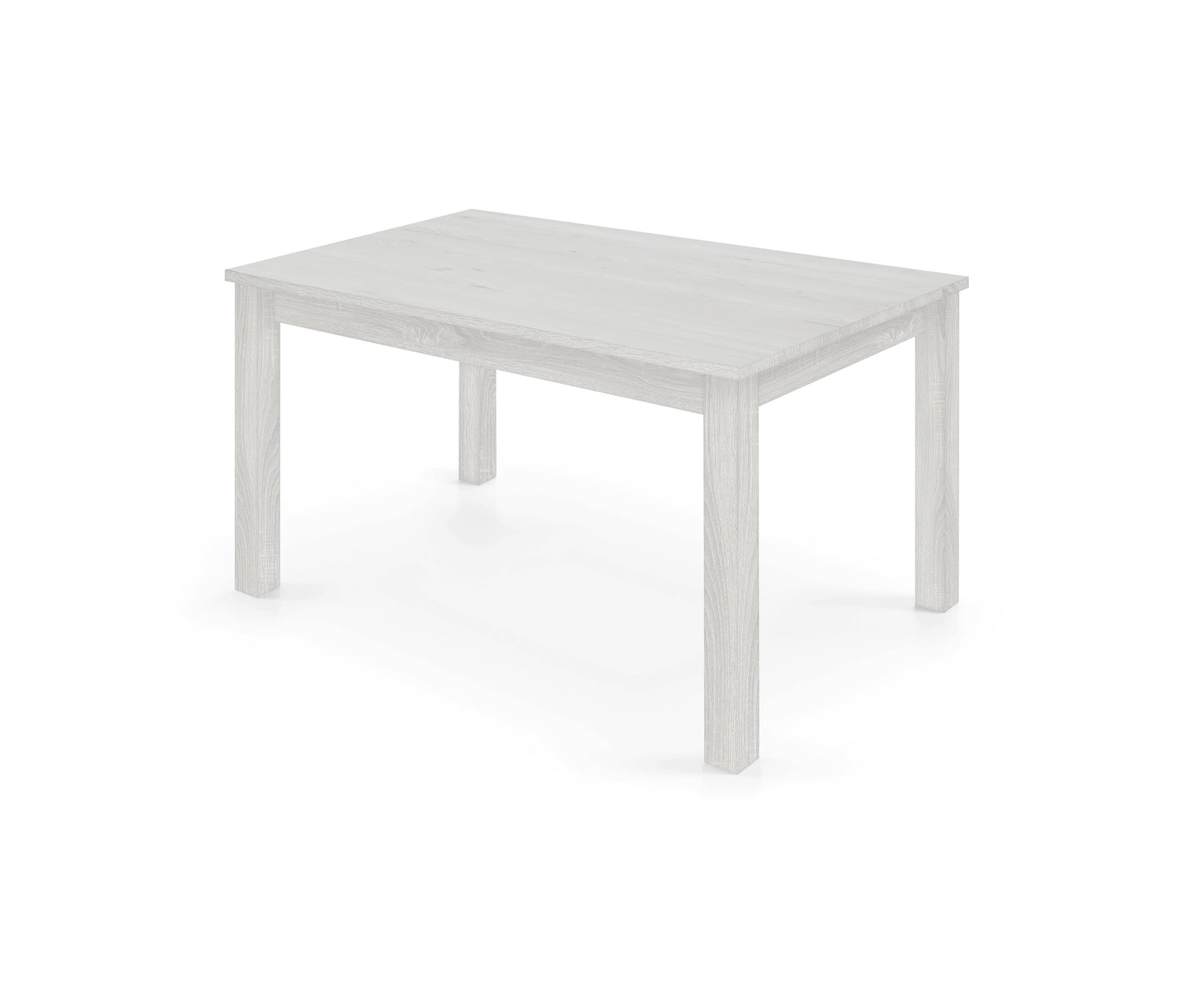 Mesa Comedor Fija R480 - Blanco/Roble/Artic